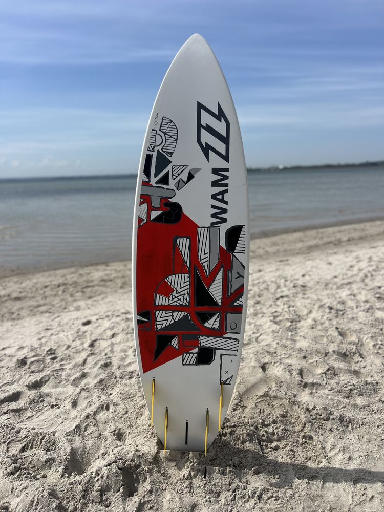Deska surf kite, NORTH WAM 5,8- super stan!
