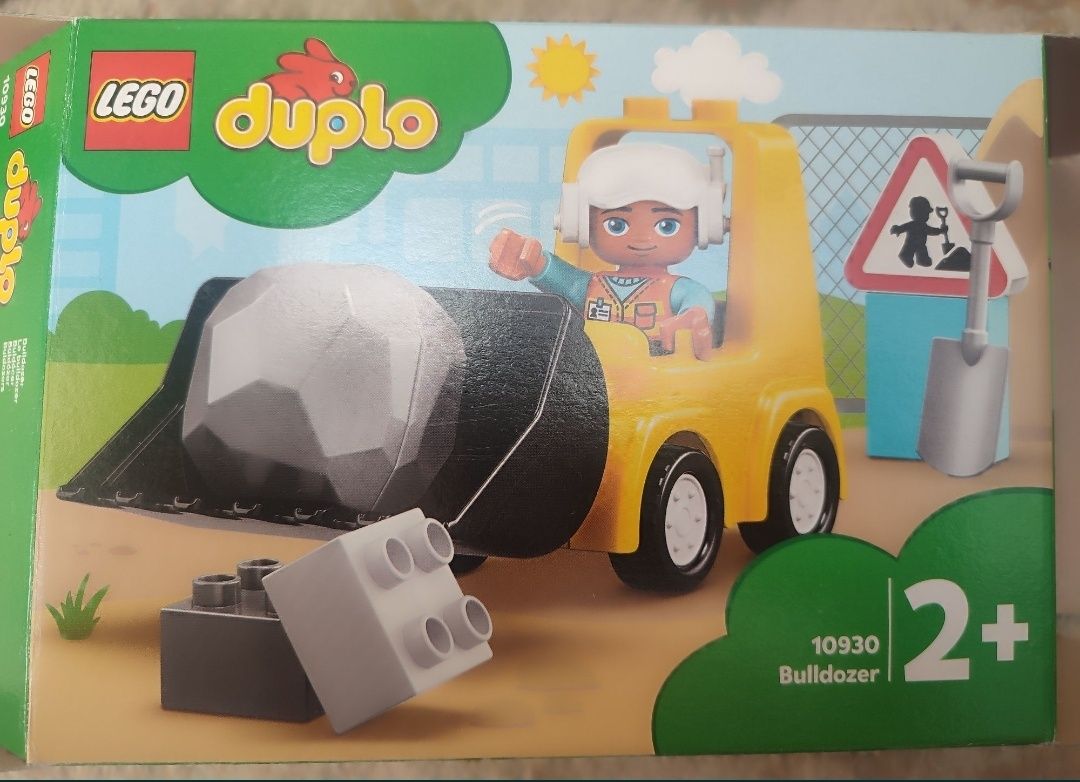 Lego Duplo транспорт машинки бульдозер 10930