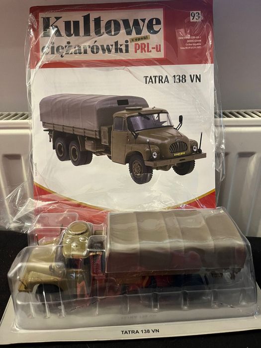 Kultowe ciężarówki PRL Tatra 138 VN 1:43 DeAgostini