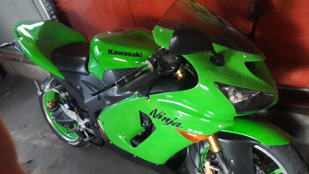 Kawasaki ninja ZX 6R rok 2005/2006 czytaj opis!
