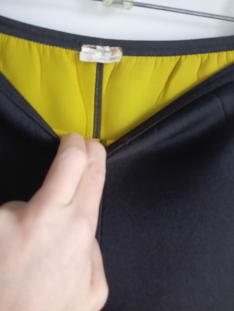 Piankowe legginsy damskie do ćwiczeń fitness utrzymujące temperaturę