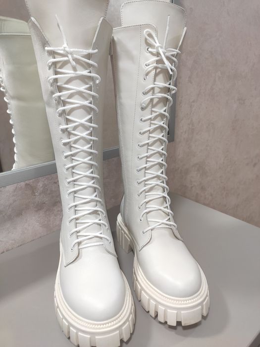 Берцы женские высокие, демисезонные и зимние