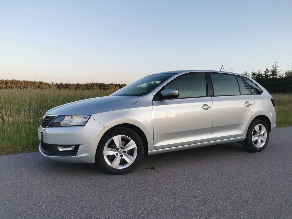 Skoda RAPID Spaceback, Polski Salon, 1.0TSI 95KM Ambition, Klima, Alufelgi, FV23%