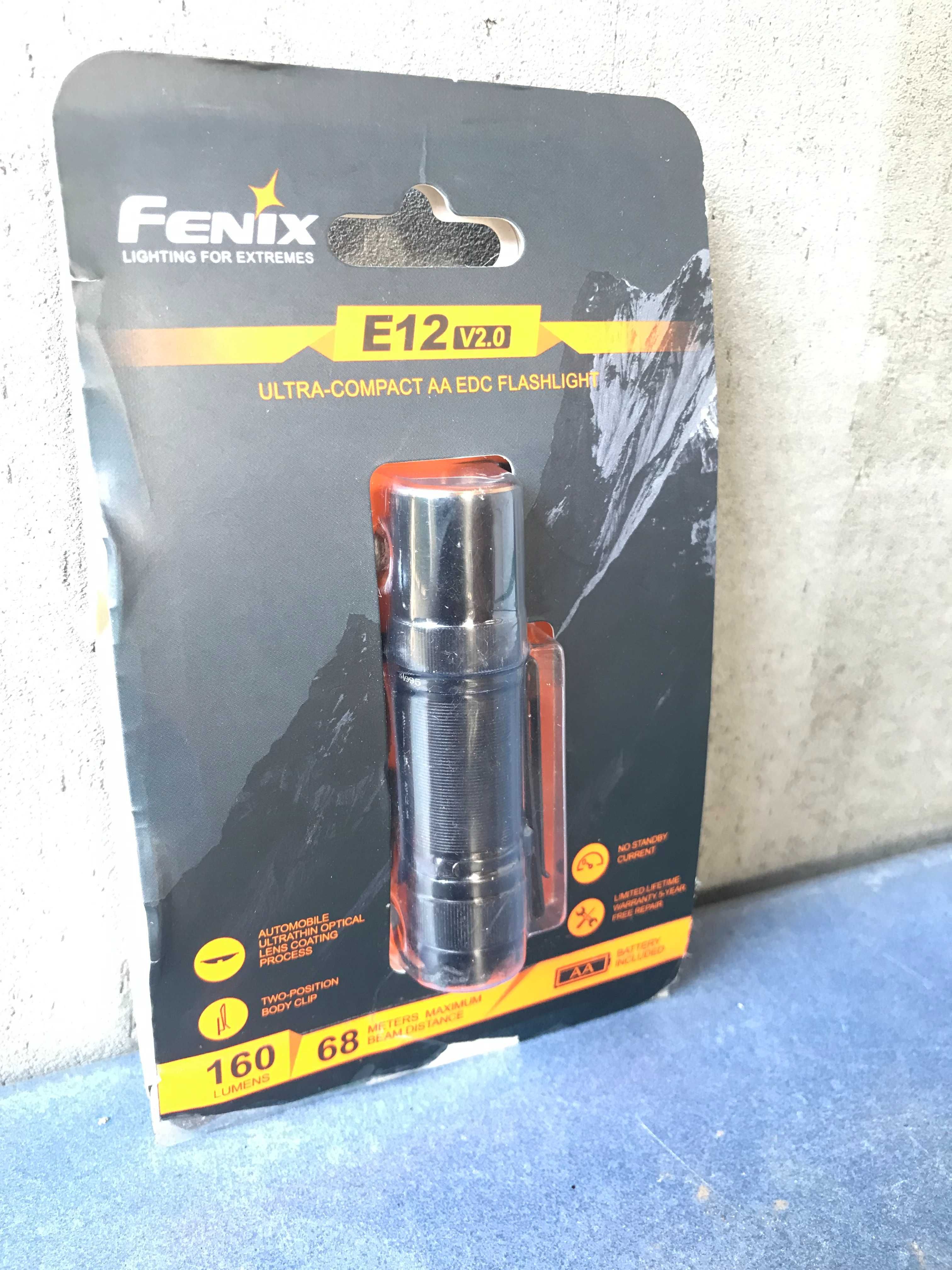 Ручний фонарик Fenix E12 v2.0