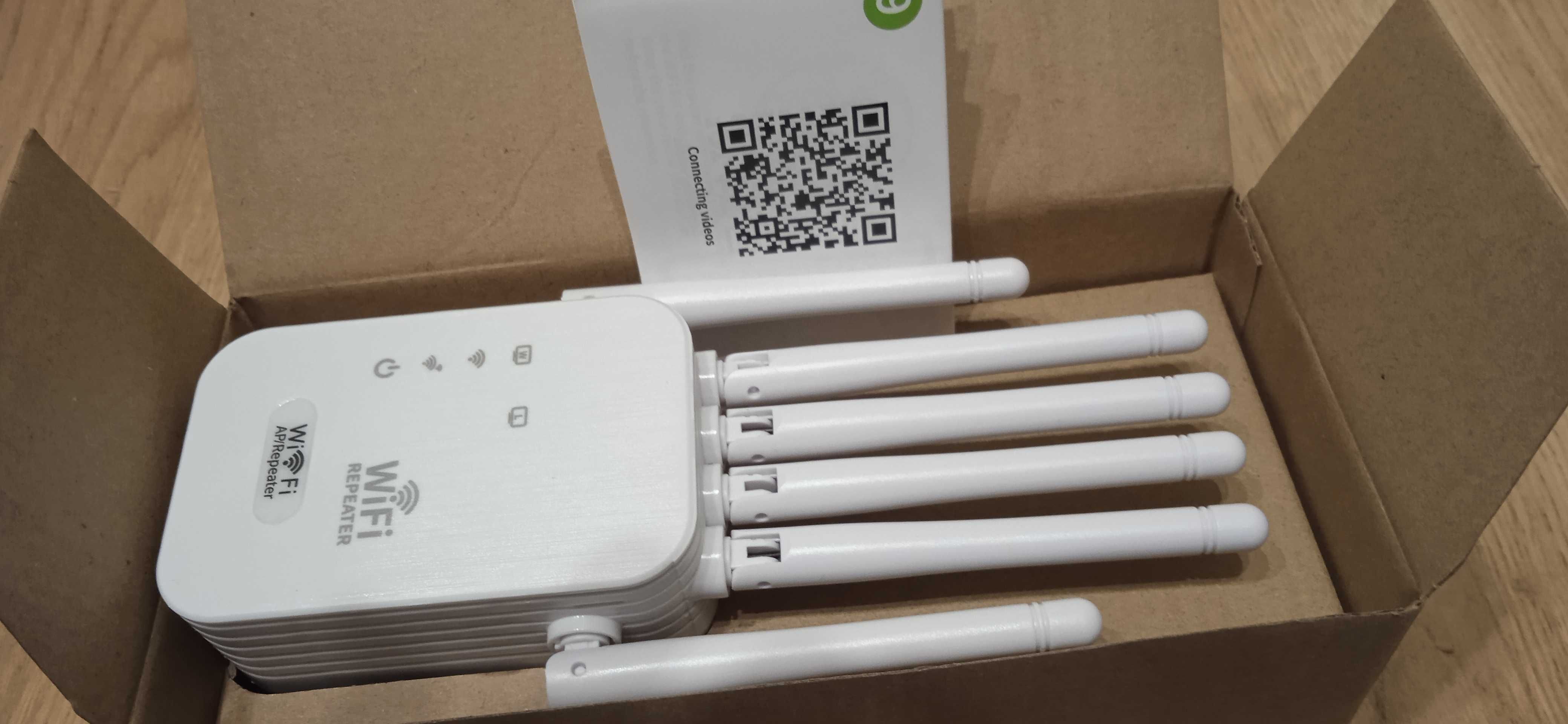 Wzmacniacz sygnału Wi-Fi repeater 300Mb/s 2.4G duży zasięg