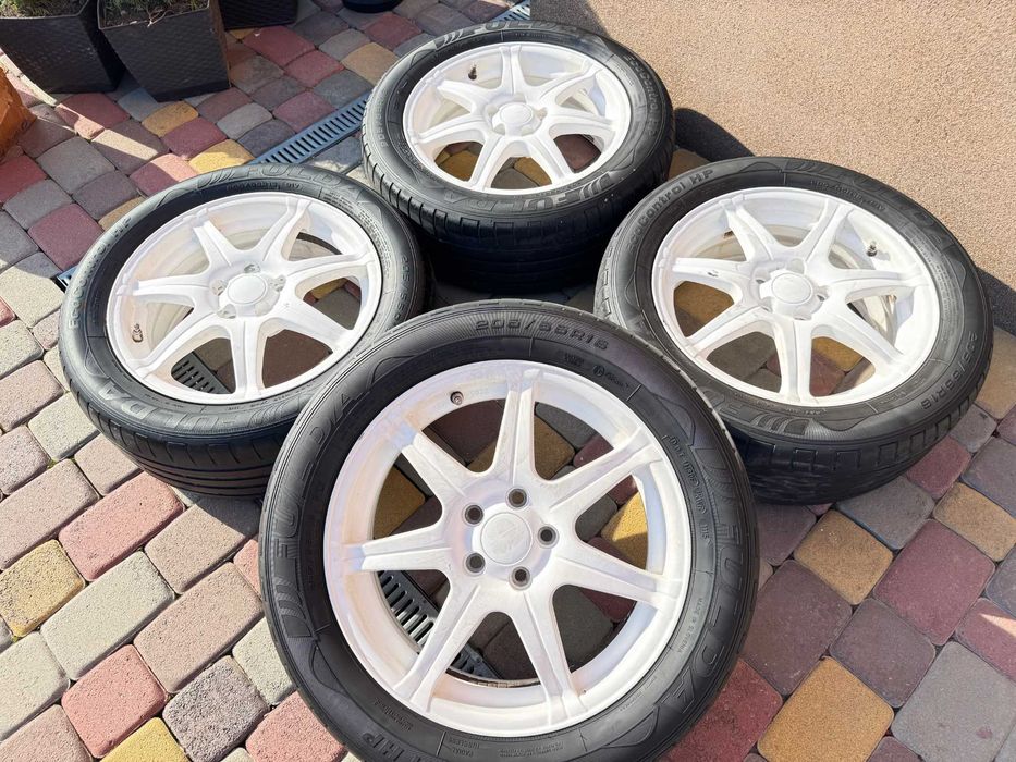 Тітанові діски FBS 5*100 R16 VW Golf 4-Skoda rapid-faBia-Audi 3