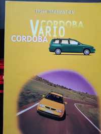 SEAT Marbella, Ibiza, Cordoba, Toledo, Alhambra zestaw prasowy 1997