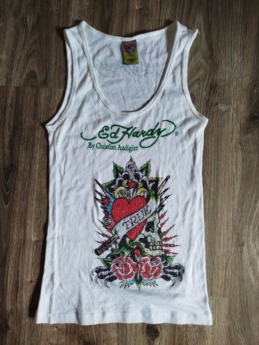 Ed Hardy , Ед харді майка vintage Є ТОРГ