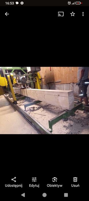 Trak tasmowy  piła 13 cm