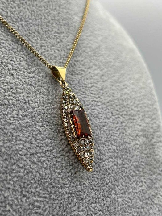 Złoty Wisiorek z brylantami 14K 6.12g