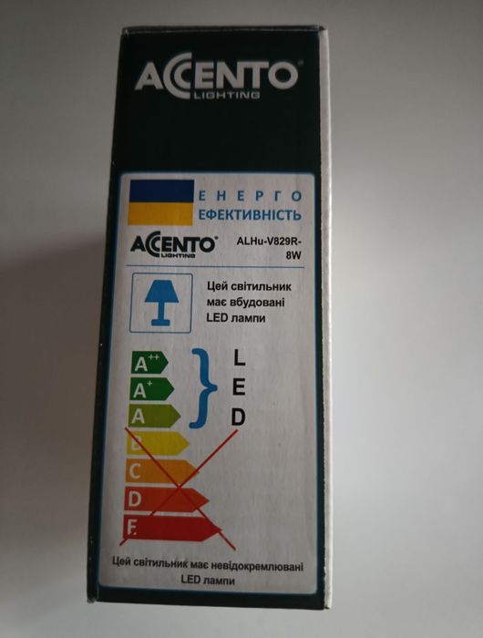 Новий точковий світильник Accento Lighting 8Вт