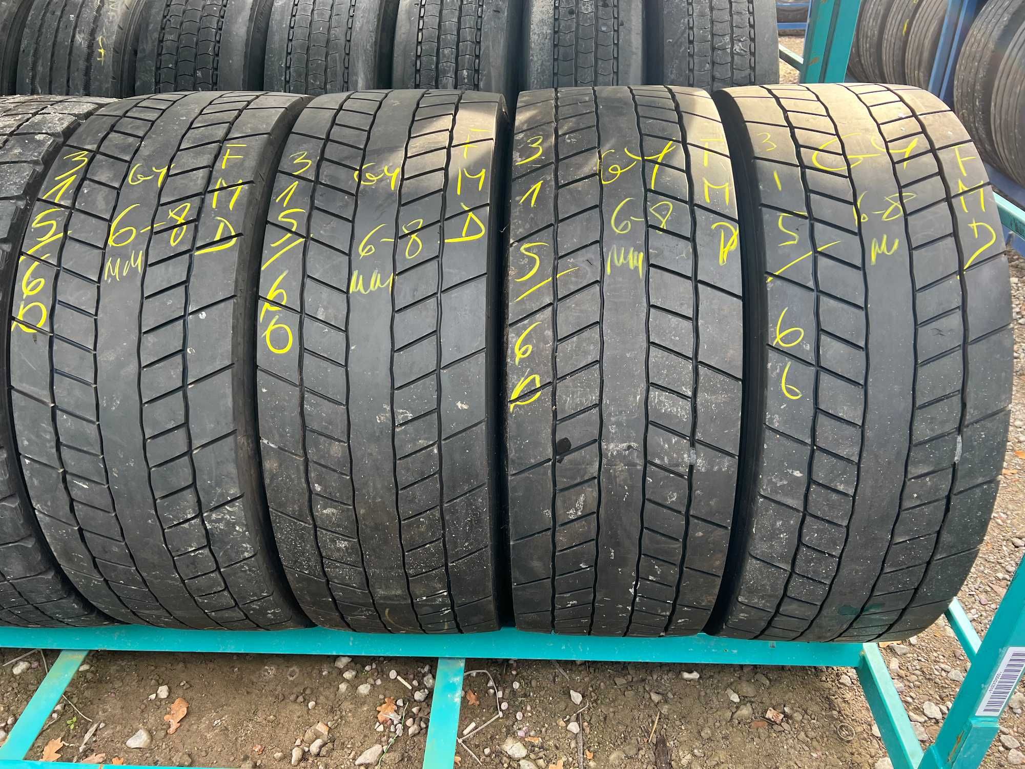 Opona ciężarowa używana 315/60R22.5 GOODYEAR FUELMAX D