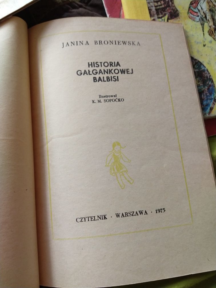 Historia gałgankowej Balbisi. 1975r. Janina Broniewska