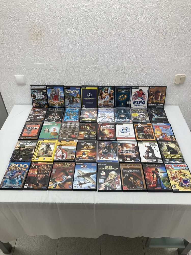 Lote de 80 Jogos de PC