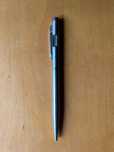 Vintage Silver Rollerball / Ballpoint Caneta com Ecrã