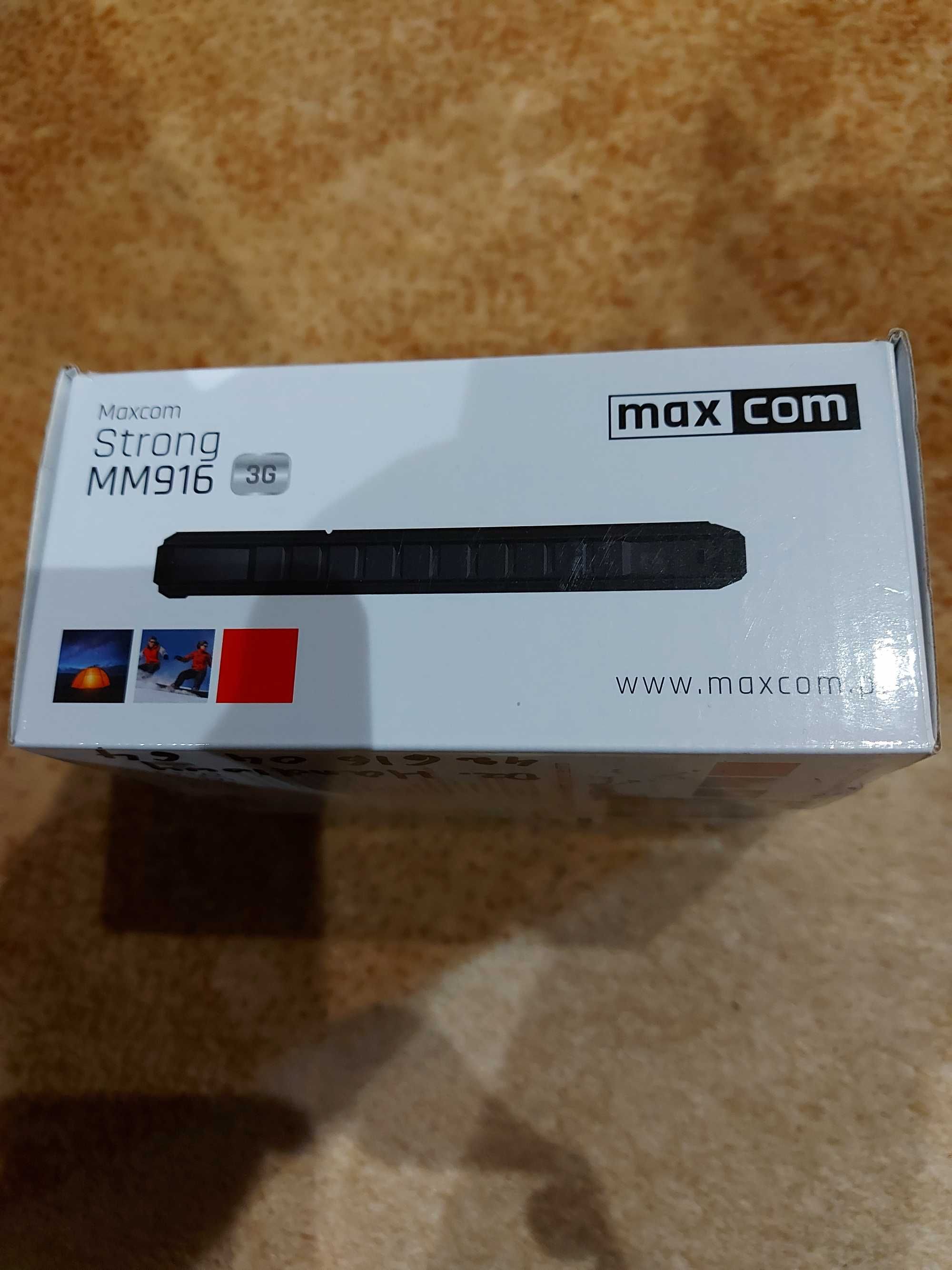Świetny  telefon dla  Seniora - Maxcom Strong MM916 3G