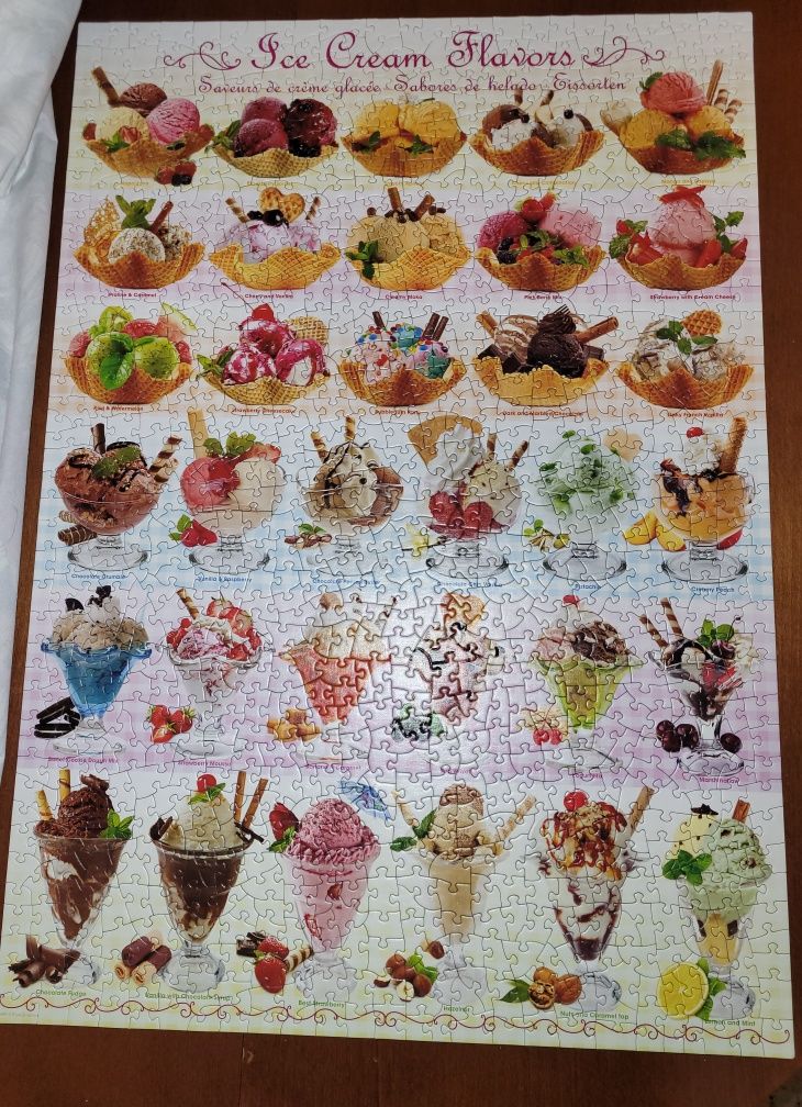 Puzzle Eurographics 1000 Ice Cream