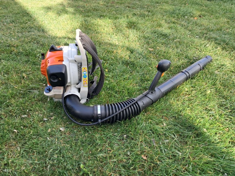 Dmuchawa plecakowa do liści śniegu stihl br200 idealny stan  bg sh 86