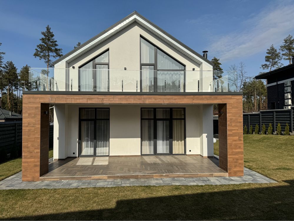 Новий, мебльований будинок з каміном в Ходосівці| закрите КМ