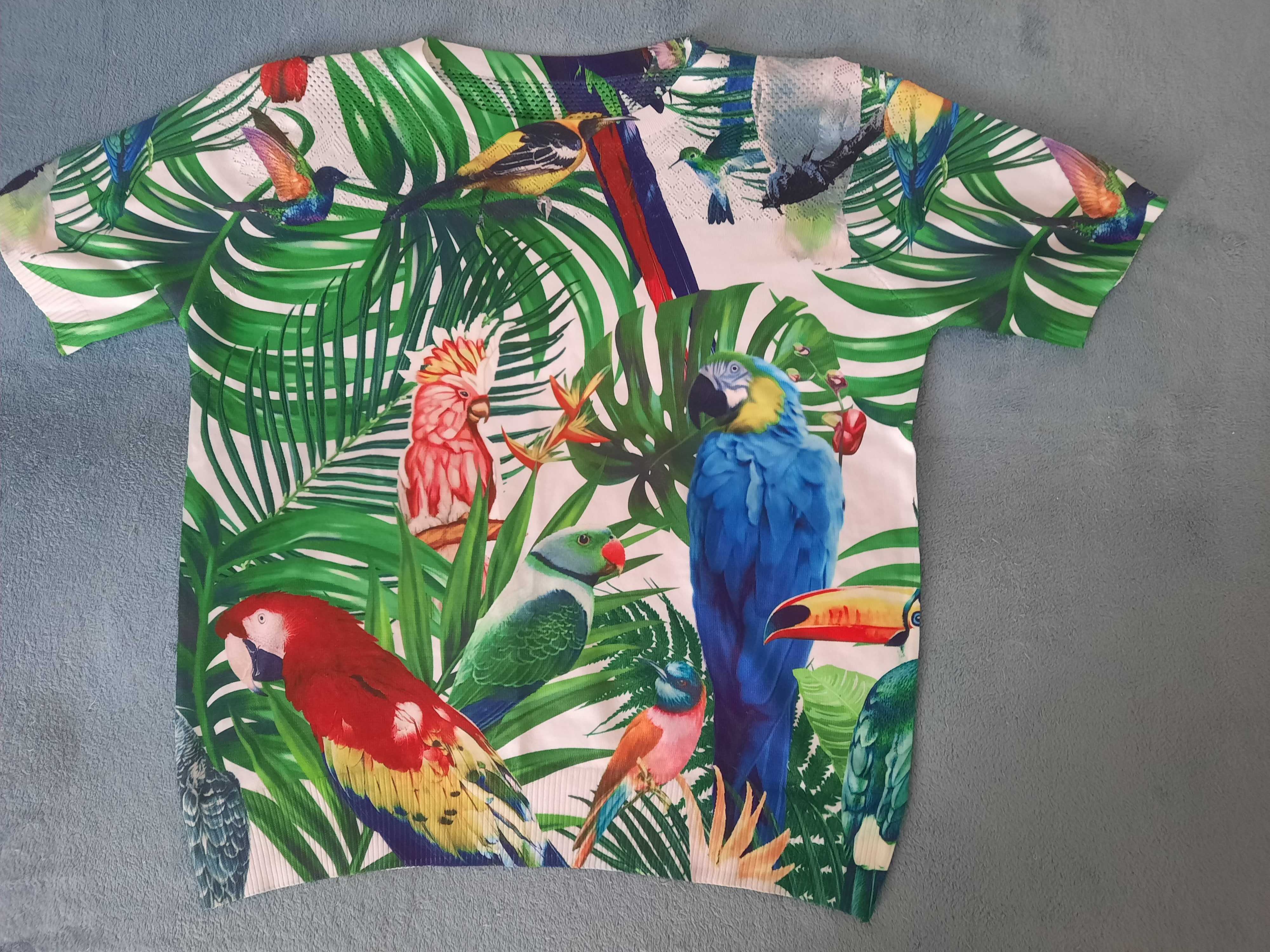 Nowa bluzka papugi rozmiar XL