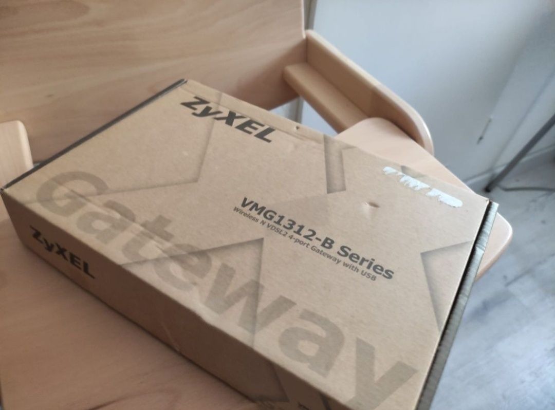 Zyxel Router ruter do internetu do komputera laptopa VMG-1312 B Series