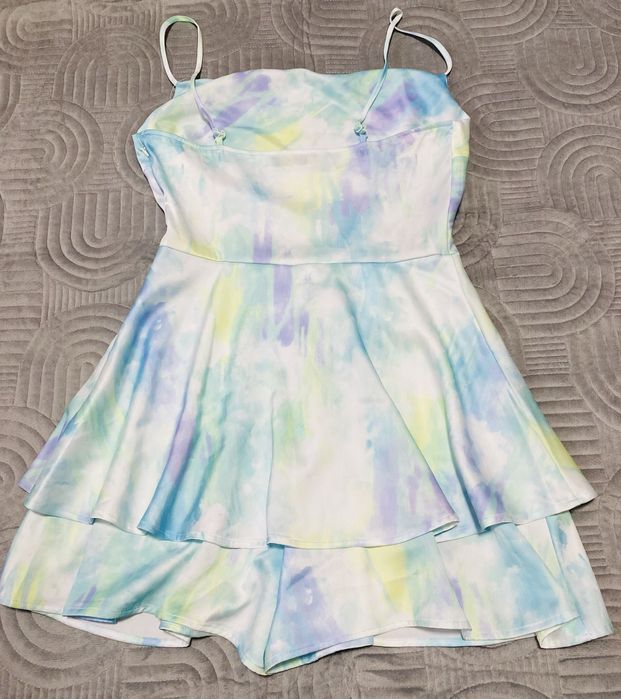 Блакитний комбінезон-шорти Quiz  38