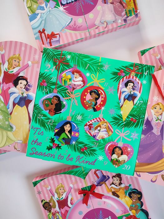 Адвент календар принцеси Дісней для дівчаток подарунок косметика