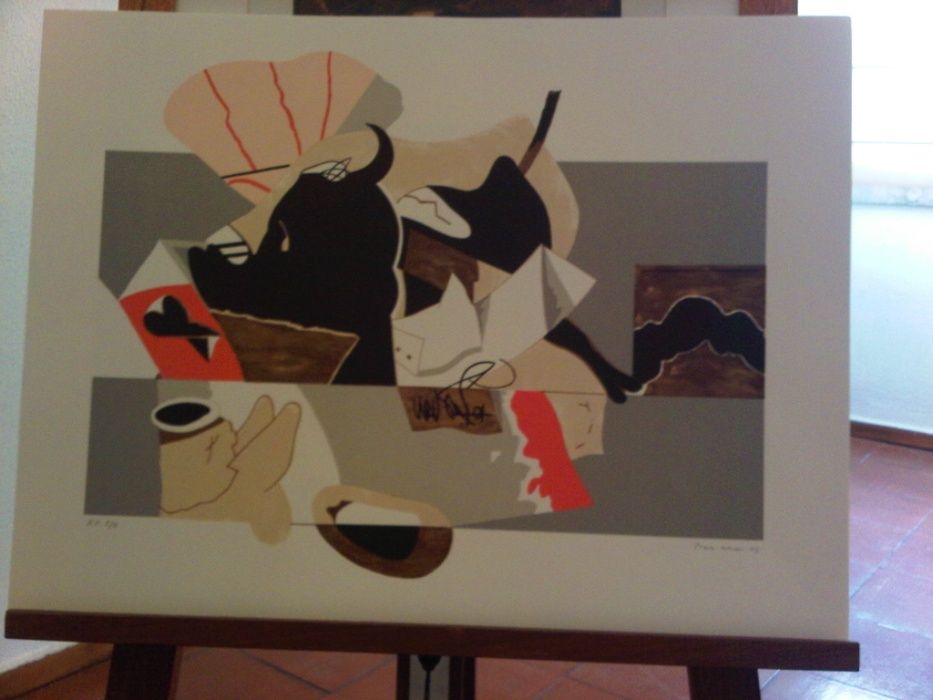 Serigrafia de Luis Pinto Coelho