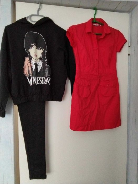 Adidas, Puma, RIVER WODS i inne dla dziewczynki  11 szt. roz.146 - 152