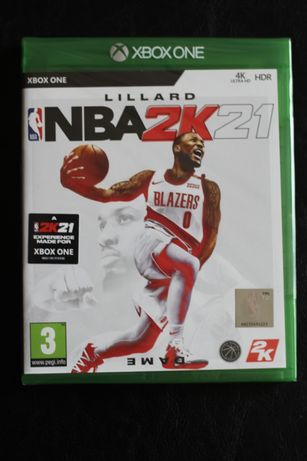 Jogo Xbox One NBA2K21 novo selado