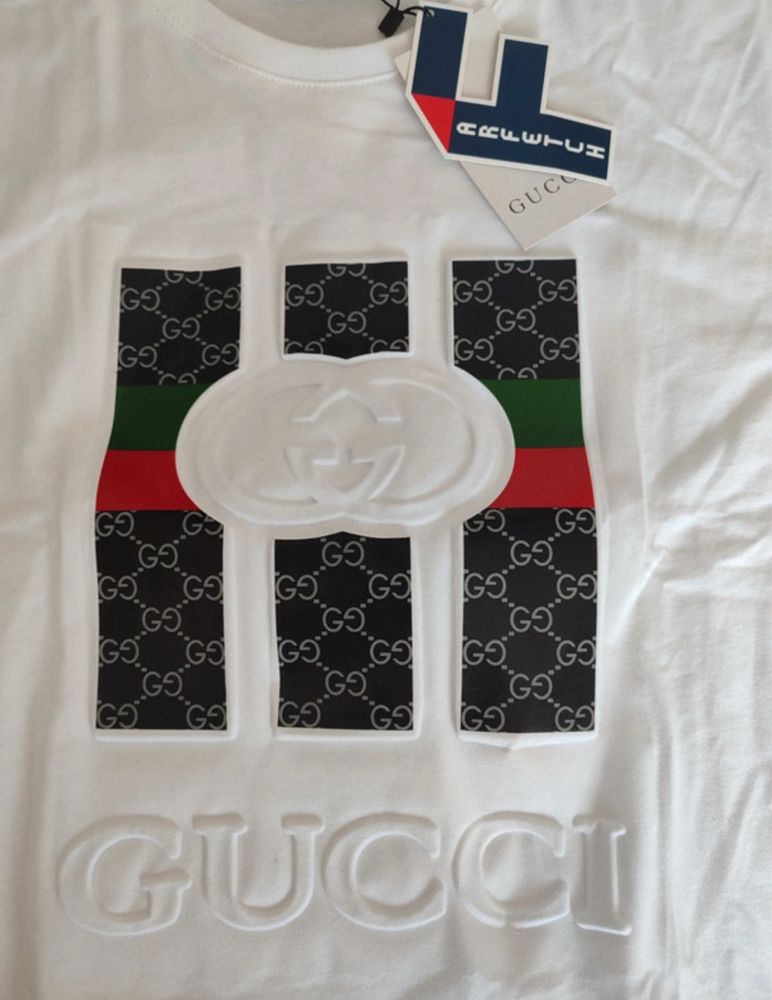 Camiseta Gucci – Branca Unissex