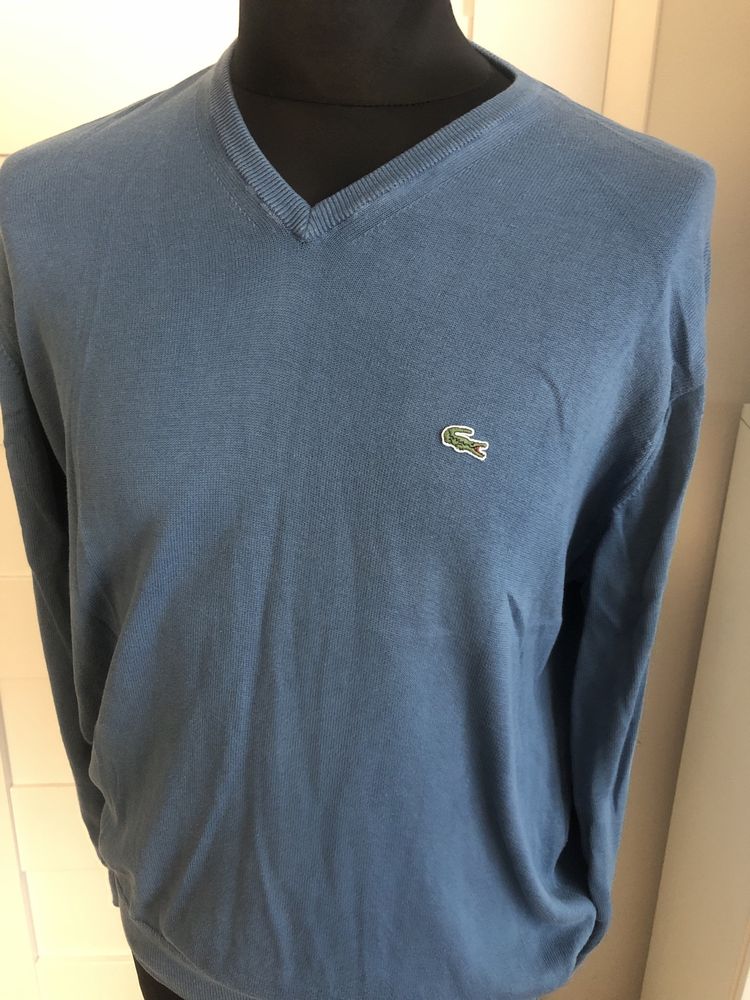 Lacoste sweter męski w serek
