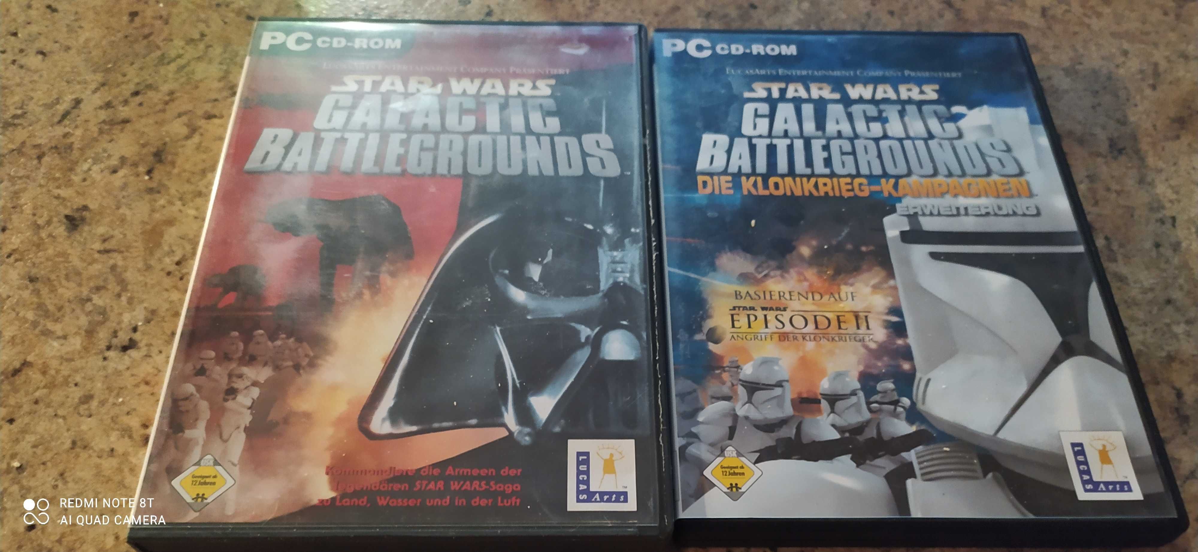 Star wars Galactic Battlegrounds + dodatek, strategie po niemiecku