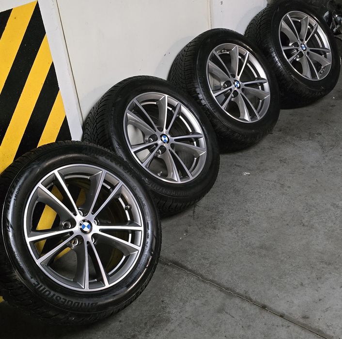 Kola Felgi Orginal Bmw 5x112 R17 opony zimowe 225/55 23rok G30 G31 G32