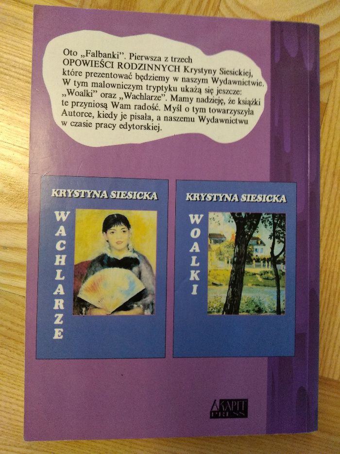 Falbanki / Krystyna Siesicka / Opowieść rodzinna
