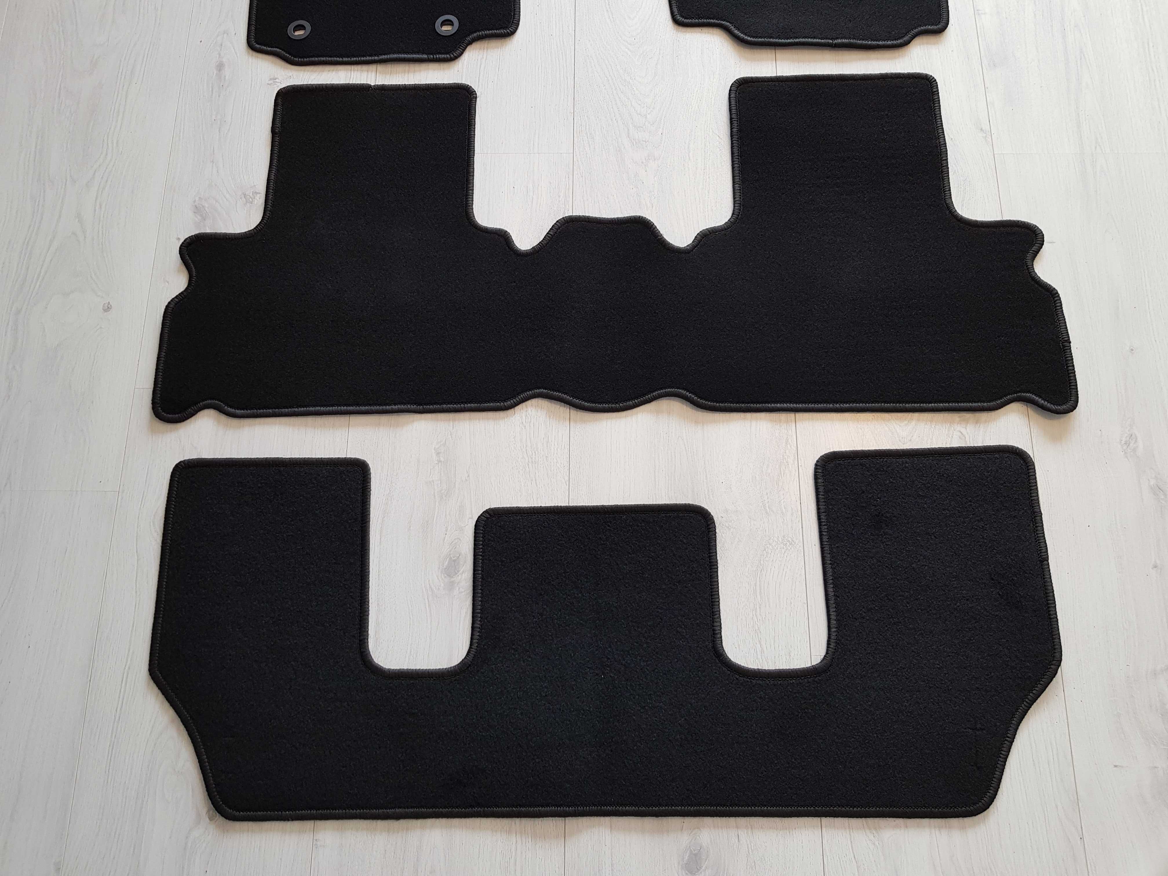 Dywaniki Welurowe FORD GALAXY II Rok 06-15 Idealnie Dopasowane Stopery
