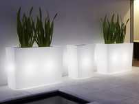 Vasos led luzes