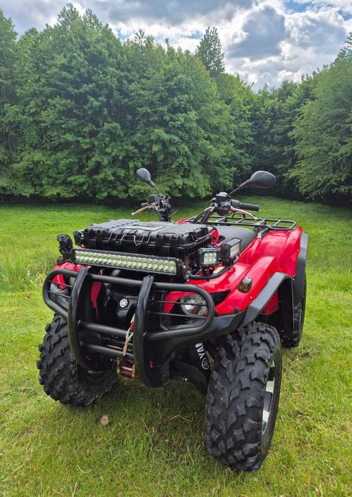 Yamaha Grizzly 700 z Homologacją + pług do odśnieżania