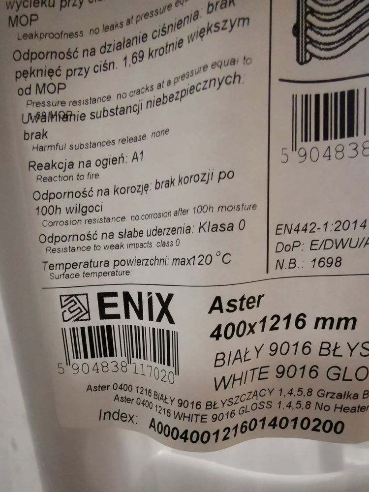 Enix Aster grzejniki 400x1216