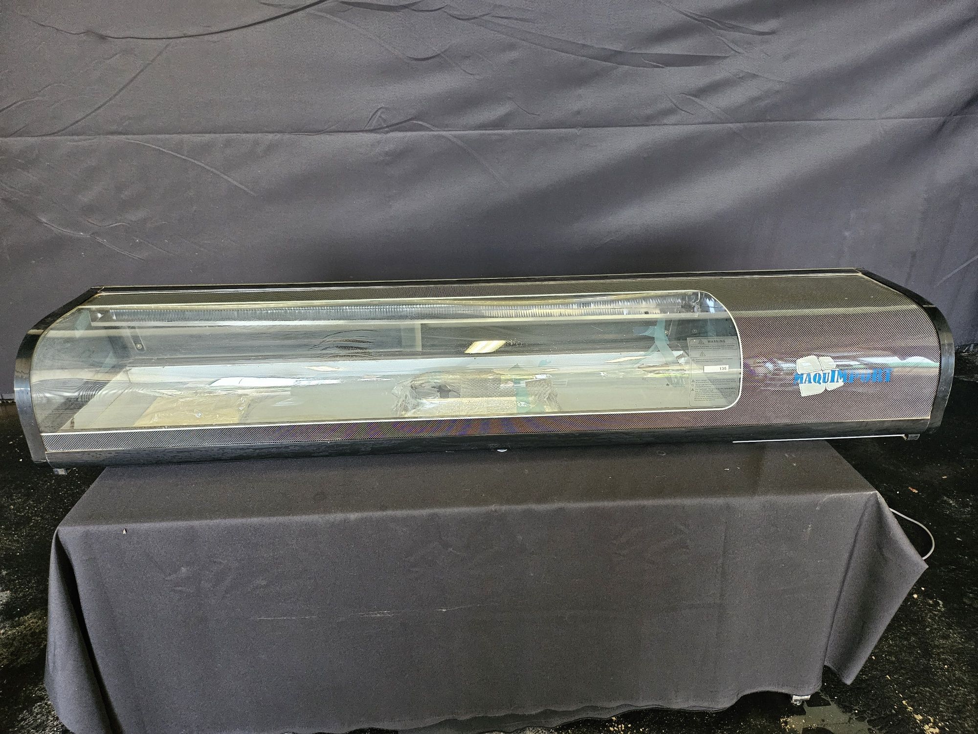 Vitrine para sushi