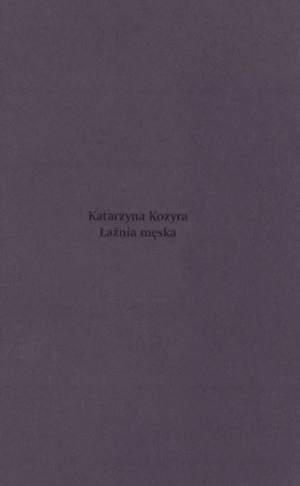 Katarzyna Kozyra. Łaźnia męska