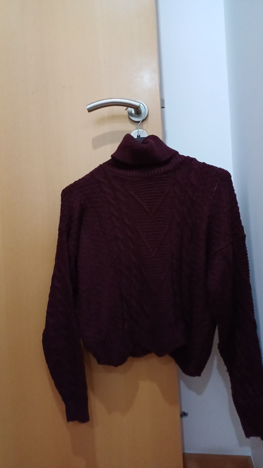 camisola de lã, quentinha para o frio