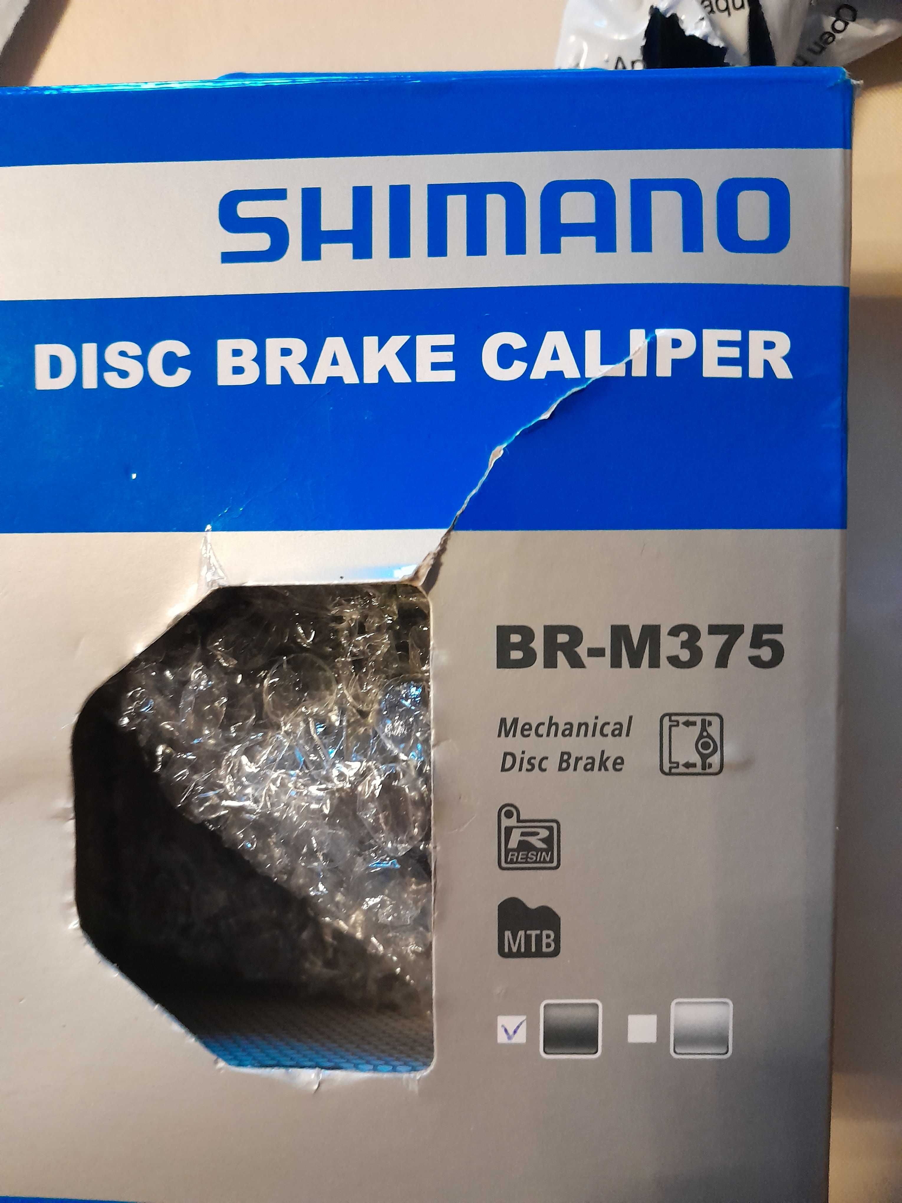 Zacisk hamulca tarczowego Shimano BR-M375 Nowy