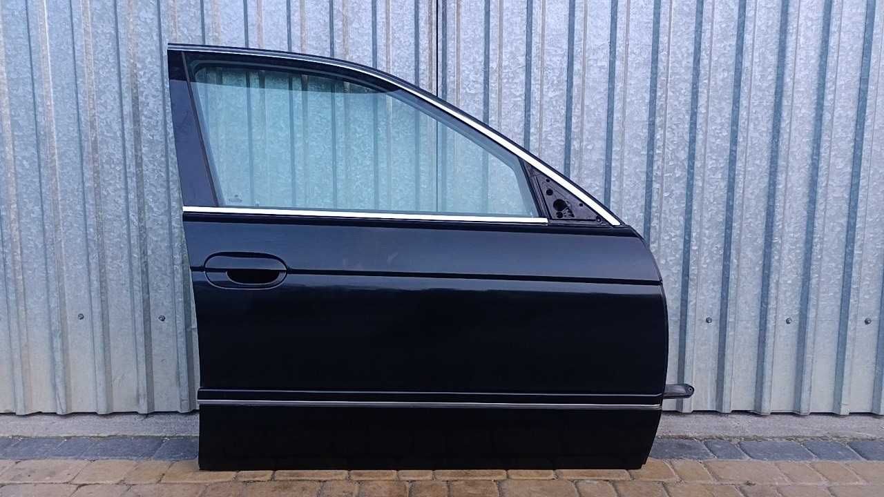 Drzwi prawy przód prawe bmw e39 sedan kombi black-sapphire metallic