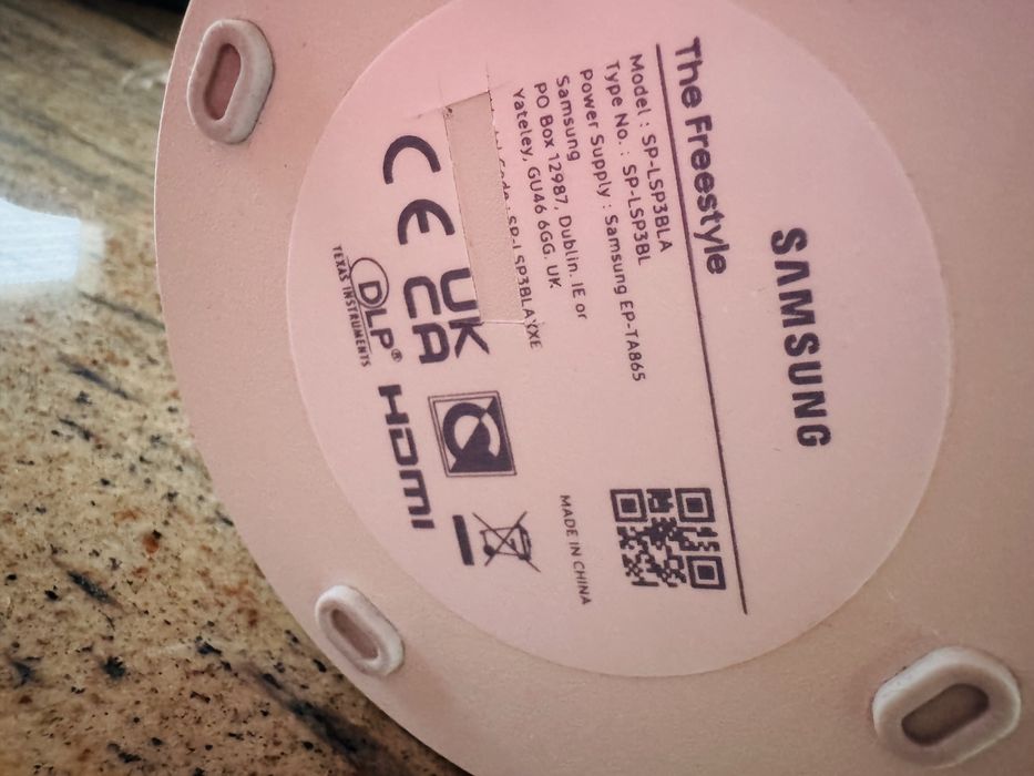 Projektor Samsung the freestyle - smart tv full hd używany