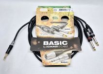 Kabel SOMMER mini jack - 2x jack 3m, Komis Jasło Czackiego