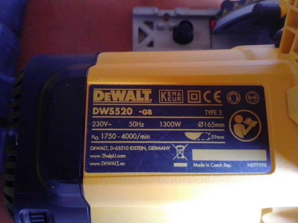 Dewalt dws520kt пила погружная