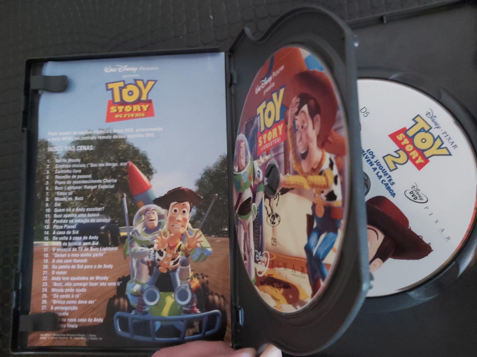DVD Toy Story 1 e 2