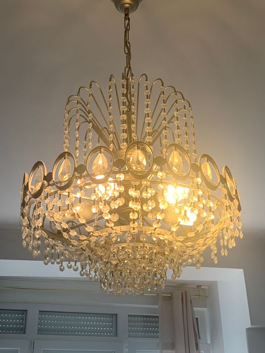 Lustre em tom prateado 15€