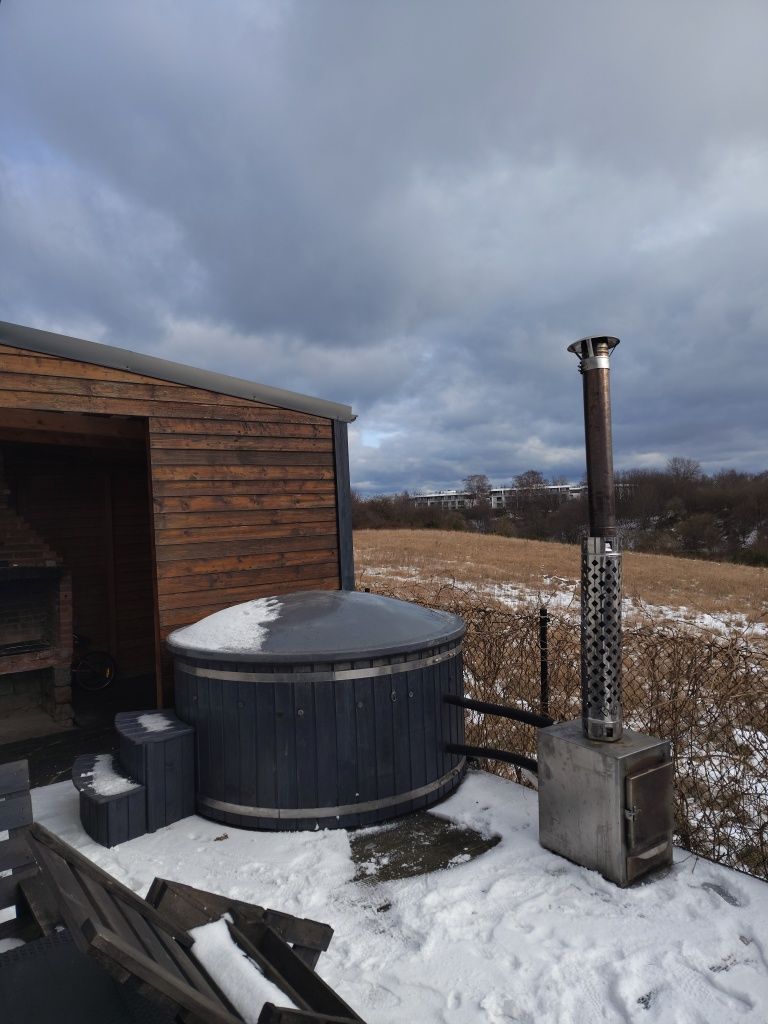 Domki nad morzem Władysławowo Chłapowo sauna i jacuzzi 10 min do plaży